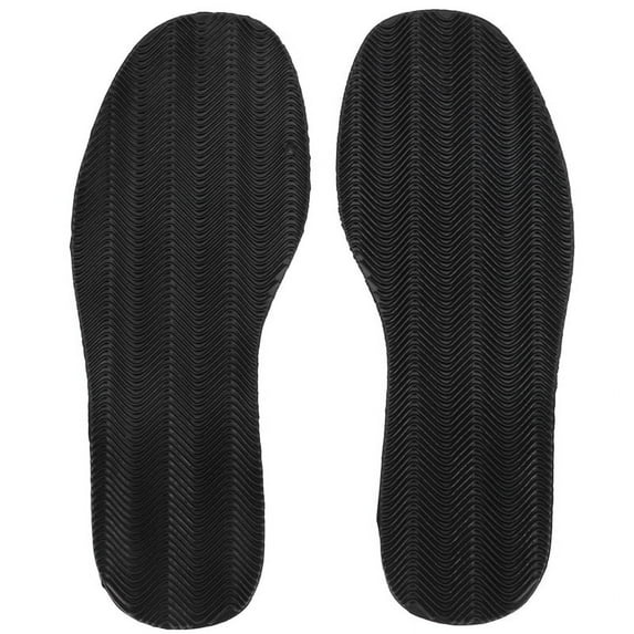 WM25 1 Pair DIY Stick On Full Soles Heel Palm Shoe Repair Anti-Slip Grip-rubber Pads - 29X11.