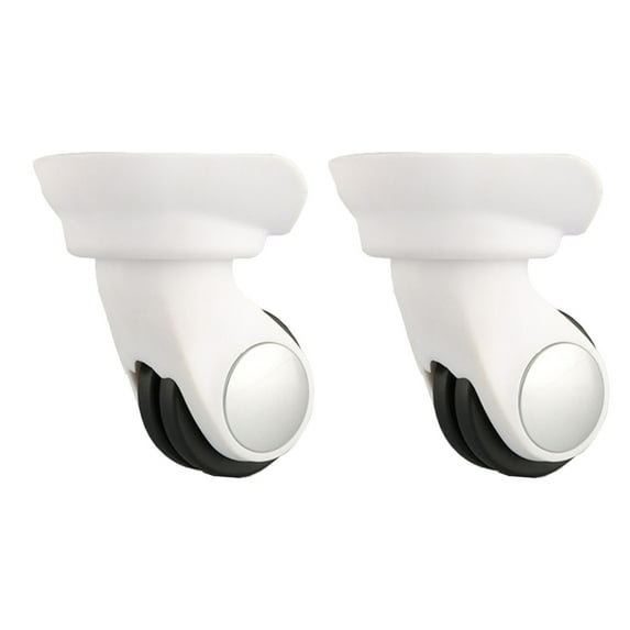 1 Pair DIY Swivel Luggage Suitcase Wheel Portable Travel Luggage Replacement for Women Men