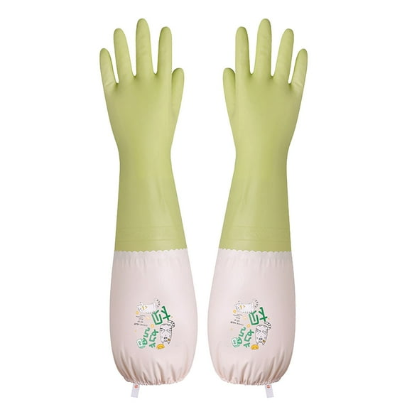 1 Pair Dish Gloves for Women, Dishwashing Gloves, Cleaning Gloves Reusable Dishwashing Gloves Non-slip Gloves for Kitchen & Household