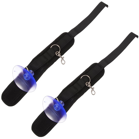 Supvox Adjustable Pet Grooming Bath Rope 1 Pair in Yellow for Secure and Comfortable Pet Care