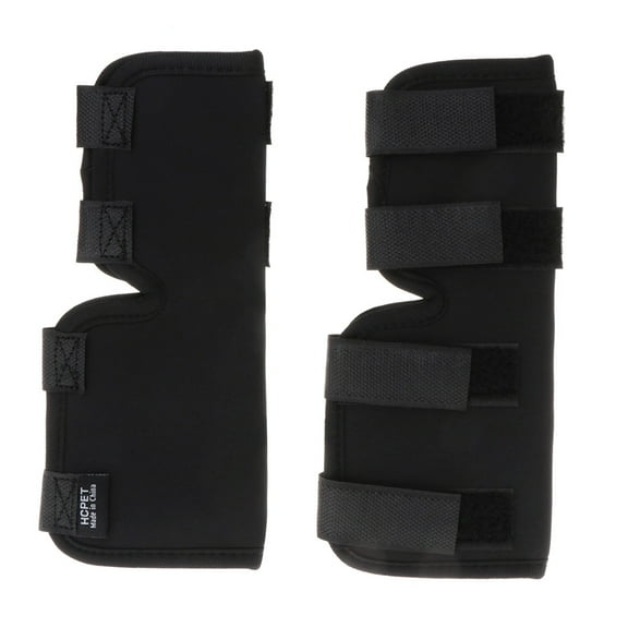 1 Pair Dog Leg Braces Supports Dog Ankle Support Canine Front Leg Wrist Carpals