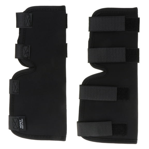 1 Pair Dog Leg Braces Supports Dog Ankle Support Canine Front Leg Wrist Carpals