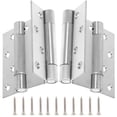 thumbnail image 1 of HEALEEP Stainless Steel Hinges for Gates Construction DIY Enthusiasts 1 Pair 4.79X3.93X0.67in, 1 of 6