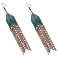 1 Pair Drop Earrings Tassel Hook Earrings Vintage Earrings Women