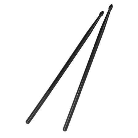 1 Pair Drum Sticks with Antislip Handle, 5A Nylon Plastic Drumsticks for Starter, Musical Instrument Percussion Parts