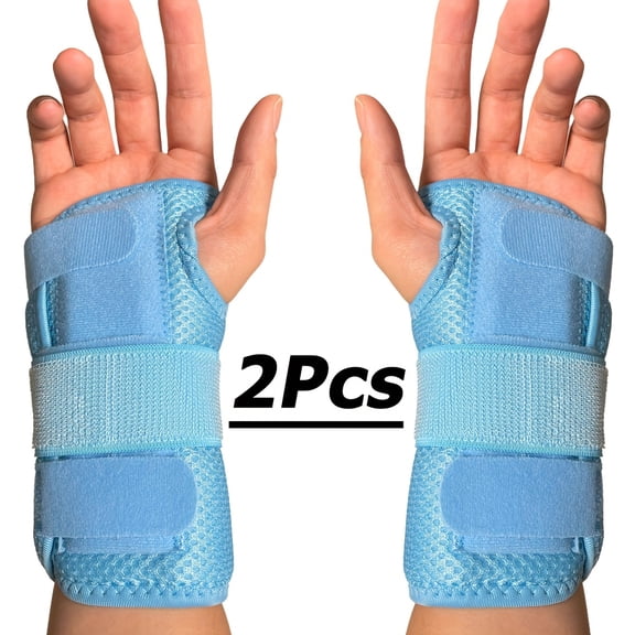 1 Pair Dual-Plate Wrist Brace with Triple Fixation - Sturdy Support, Breathable Comfort, Ideal for Sports & Everyday Elegance, Gift for Birthday, Mother's Day, And Father's Day