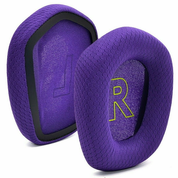 1 Pair Ear Pads Cushion Earpad Pillow Replacement Lightspeed Wireless Gaming Headset For Logitech G733 Accessory Part