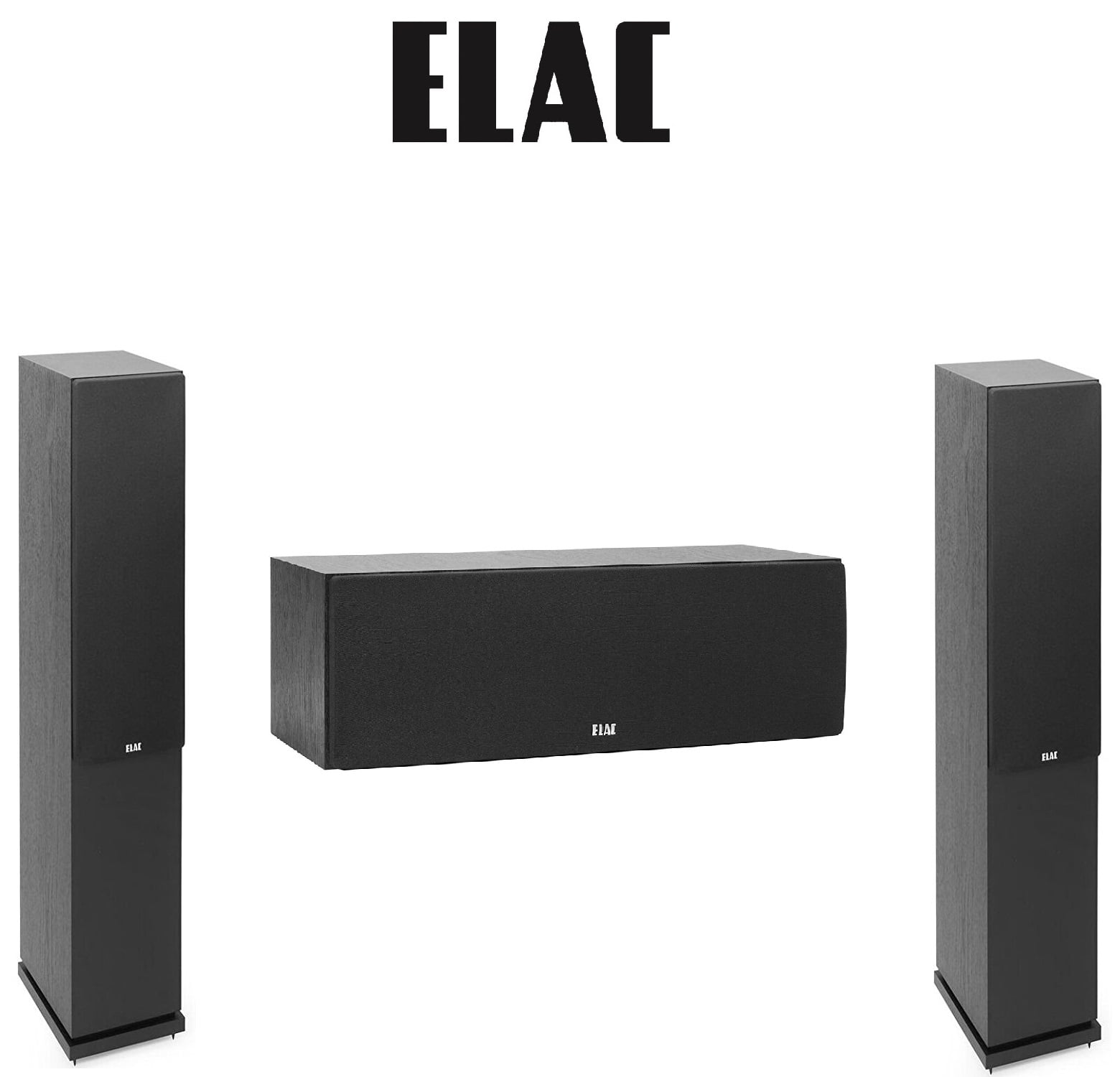 ELAC Debut 2.0 F5.2 Floorstanding Speaker - Black (1 Costa