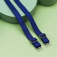 1 Pair Elastic Bra Shoulder Strap With Stainless Steel Hook Solid Color