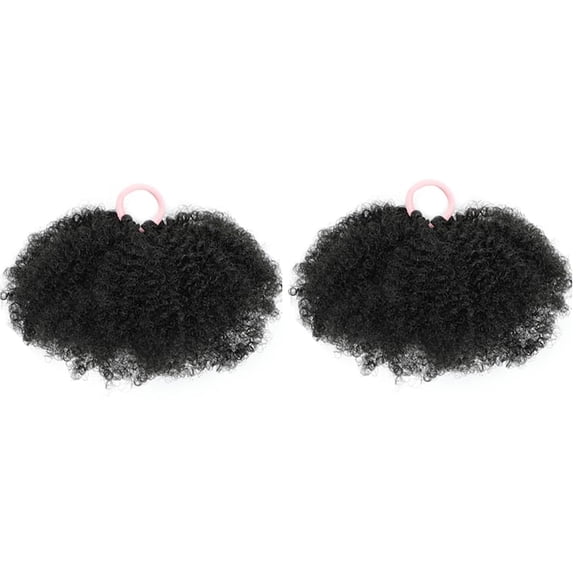 1 Pair Elastic Hair Bun for Kids Create Fashionable Hairpieces Hair Ornament Great for Birthdays and Special Occasion