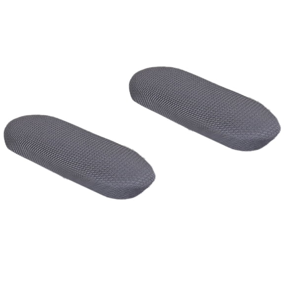 1 Pair Elastic Office Chair Armrest Covers, Stretchable Arm Pad Slipcovers for Computer Gaming Swivel Desk Chairs, Removable & Washable Ergonomic Armrest Protectors