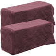 thumbnail image 1 of Raindrops Masteelf 1 Pair Elastic Universal Sofa Armrest Cover Armrest Protector Protective Cover, 1 of 7