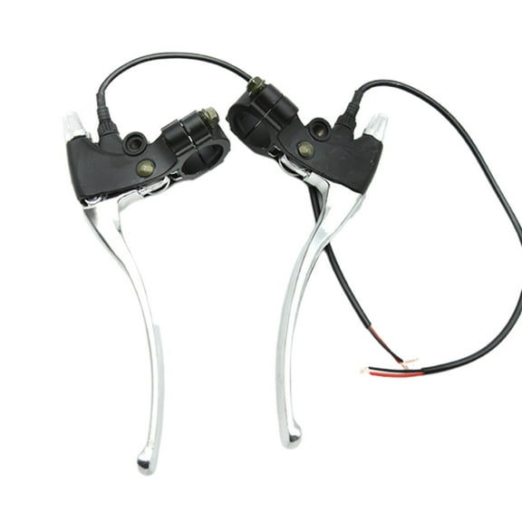 1 Pair Electric Brake Handle E-Bike Rear Brake Lever Cut Off Power Handle Grips Cycling Scootor Bike Riding Part