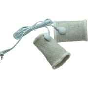 1 Pair Estim Beaded Deep Massage Stick Electric Pulse Ringss