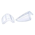 thumbnail image 1 of 1 Pair Eye Glasses Side Shields Safety Covers Eyewear Guards Clear Slip-on Design for Small Medium Large Frames, 1 of 9