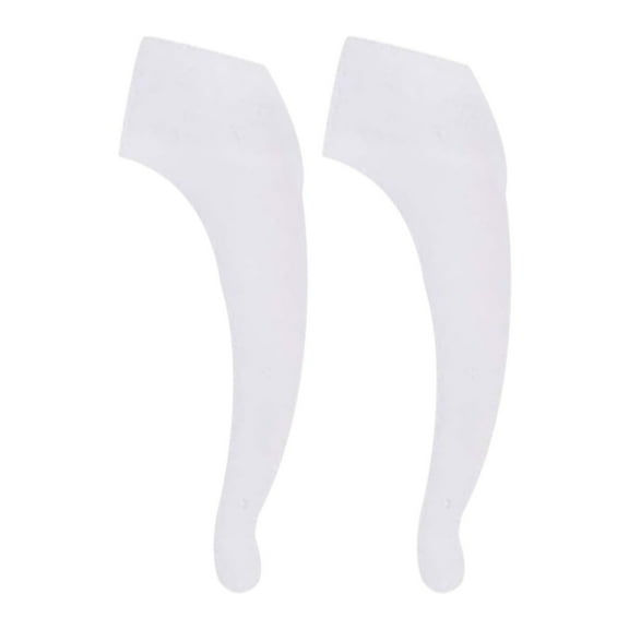 1 Pair of Eyeglasses Retainers Silicone Glasses Temple Holders Anti-slip Protectors Comfort Eyewear Spectacle Stay Put Glasses Stoppers Ear Grip Hooks for Glasses, Sunglasses(Clear,1.6x0.4")