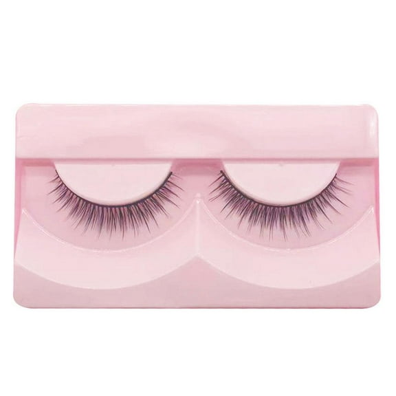 1 Pair False Eyelashes Long Thick Natural Fake Eye Lashes Makeup; P8N9