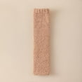 thumbnail image 1 of 1 Pair Fashion Comfortable Coral Velvet Women Warm Kneepad Thermal Long Sock Boot Cuffs Stocking PINK, 1 of 8
