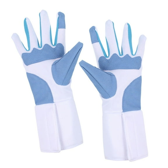 1 Pair Fencing Gloves Non-Slip Protective Gear Gloves Kids Adult For Foil Epee L Fangkenuo