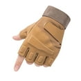 thumbnail image 1 of 1 Pair Fingerless Color Guard Gloves with Adjustable Wrist Strap For Flag Pole Sports, 1 of 4