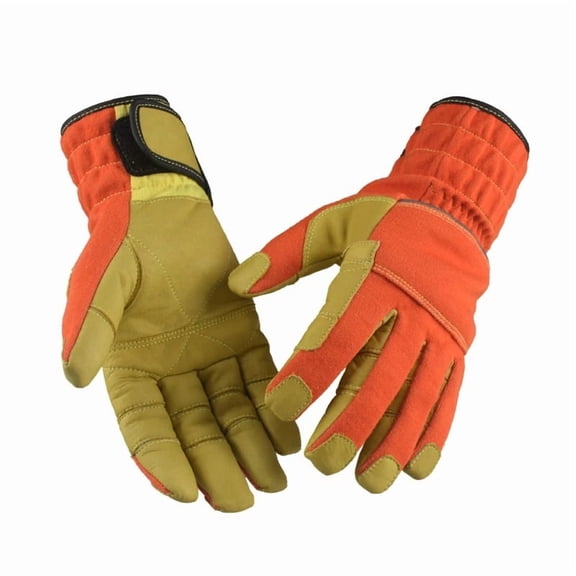 1 Pair Flame Retardant Anti-Cut Safety Work Gloves Fire-Proof Heat Insulated ,Excellent Comfort