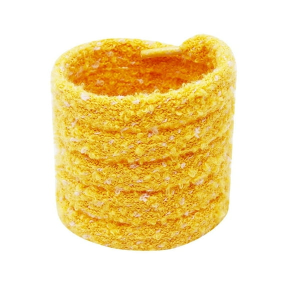 1 Pair Flat Fuzzy Shoe laces: 1.5CM Wide Soft Plush Sneakers Shoelaces - 47 inch / 120CM