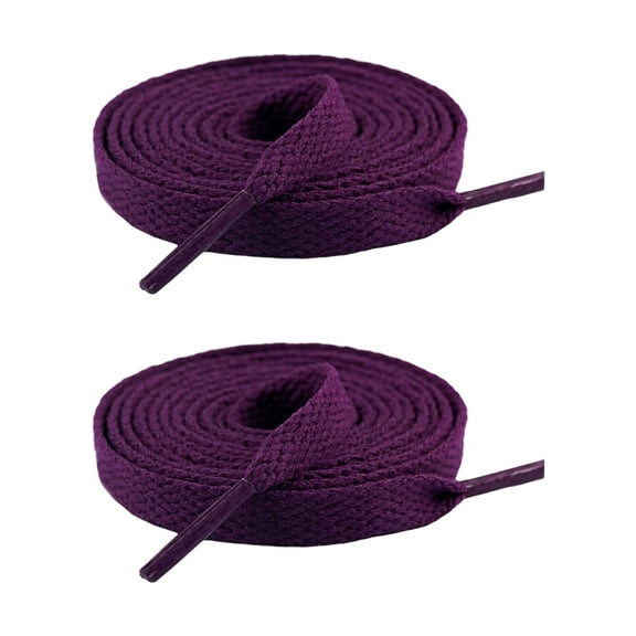 1 Pair Flat Sneaker Shoelaces 8mm Wide Universals Fit Colored Shoes Laces for Trainers and Board Shoes Boot Strings