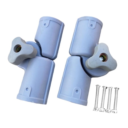 1 Pair Folding Chair Lift Bracket, Furniture Outdoors Multifunction Mount Bracket, 180 Degrees Adjustable Gear Fixed Tool Rotating Hardware