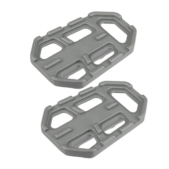 1 Pair Foot Pegs Pedals Wide Motorcycle Footpegs 360 Degrees Rotating Foot Rests for BMW R1200GS LC 2013-2022 Gray
