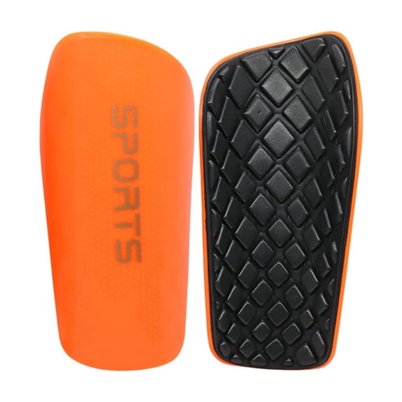 1 Pair Football Shin Pads Shockproof Feet Soft Elastic Thickened Shell Soccer Shin Guards Long Socks Insert Shin Sleeves