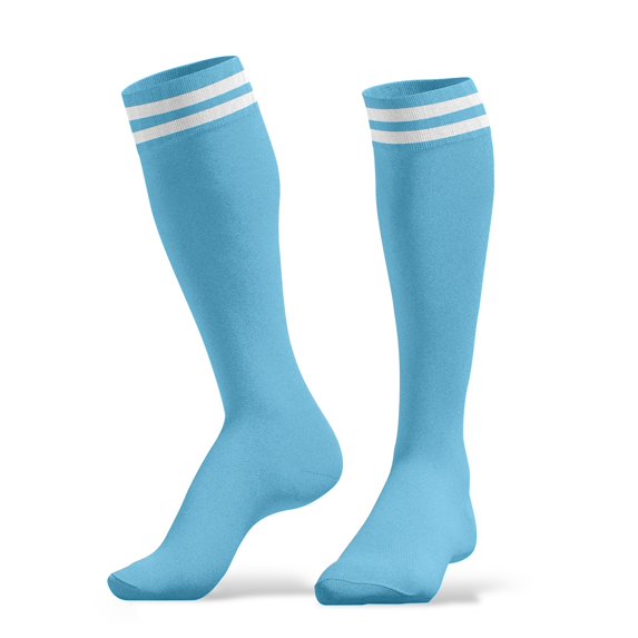 1 Pair Football Socks for Youth Adult, Breathable Non-Slip Sport Soccer Socks for Outdoor Cycling Climbing Running Summer, Unisex Style High Stockings