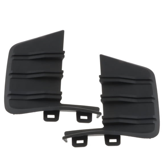 1 Pair Front Bumper Cover Molding Outer Textured for Chevy Silverado 1500/ LTD