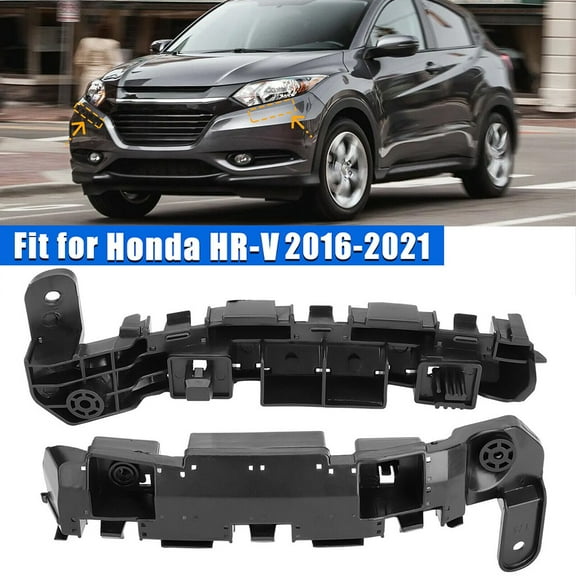 1 Pair Front Bumper Retainer Brackets Support Holder for HR-V 2016-2020