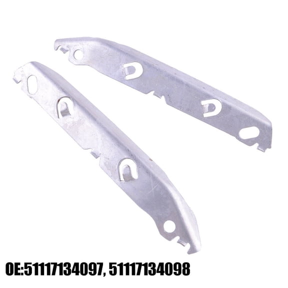 1 Pair Front Bumper Support Cover Insert Fenders Fit for For BMW E90 E91 325i 328i Auto Accessories