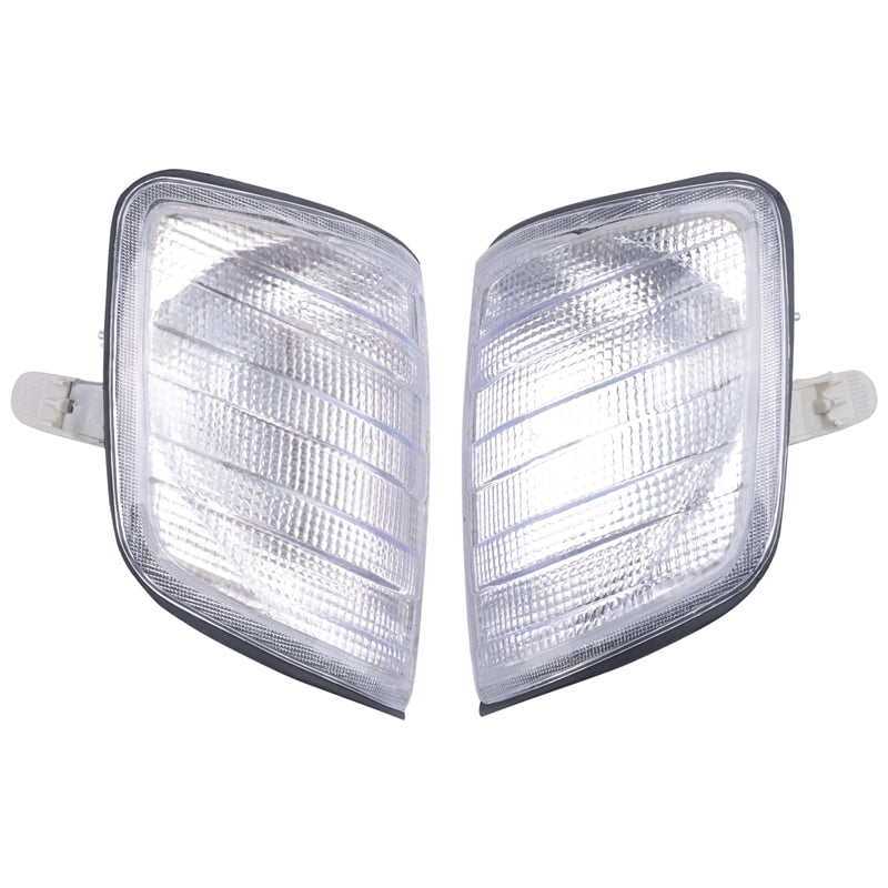 1 Pair Front Corner Light Turn Signal Lamp for W124 E320 E420 E500 1994-1996 1248261143 1248261243