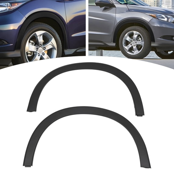 1 Pair Front Fender Flares, 2016-2022 Honda HR-V Flare Fenders, Front Right & Left Wheel Arch Molding Trims