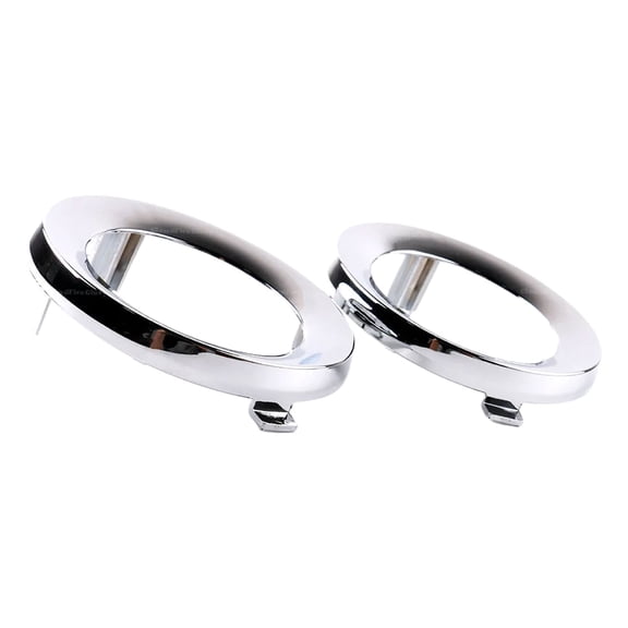 1 Pair Front Fog Light Rings Covers Caps Trim Fog Lamp Covers Trim Automotive Accessories Easy Installation 57731SC000