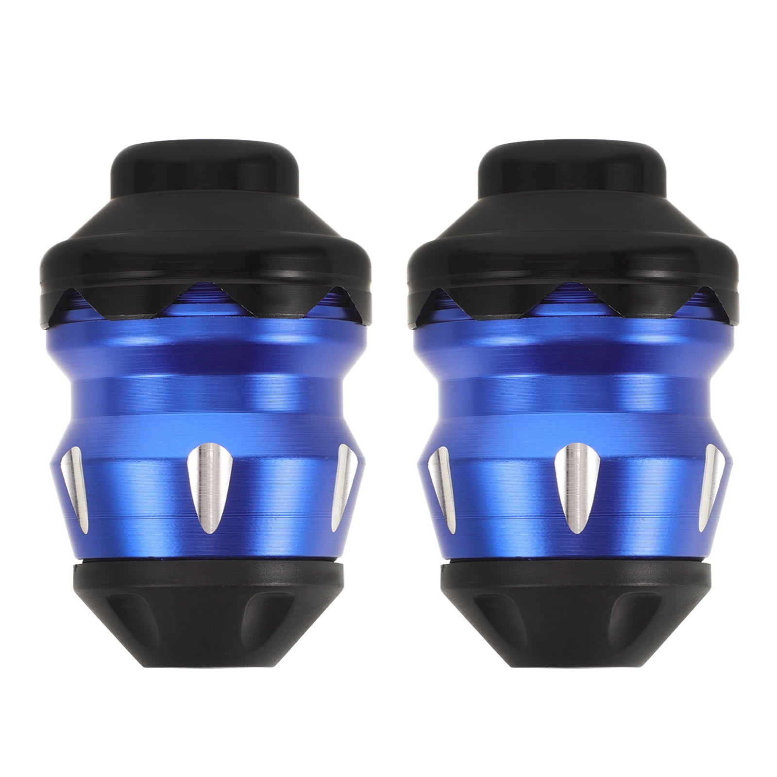 1 Pair Front Rear Fork Frame Sliders Wheel Crash Protector Falling Protection Universal for Motorcycles Motorbikes Scooters for Motorcycle Motorbike Accessories