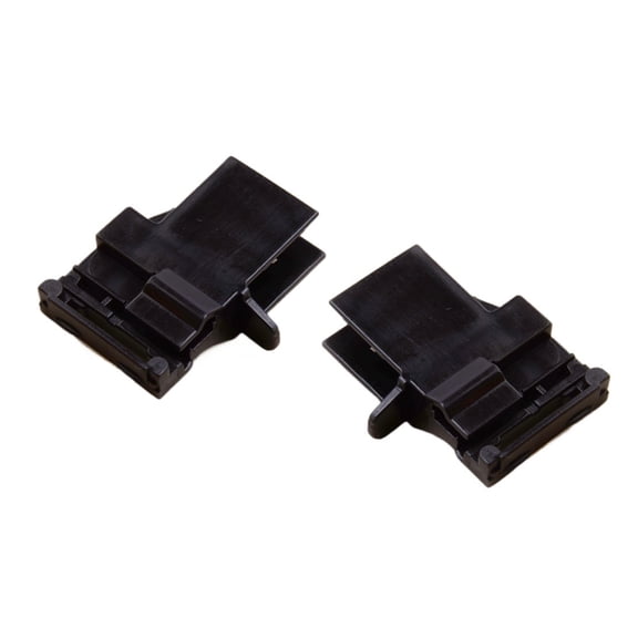 1 Pair Front Sunroof Sun Visor Clip Fixed Buckle 70800-TLY-H11 70800-TLY-H11ZA Fit For Honda CRV 2017-2021 Black Plastic
