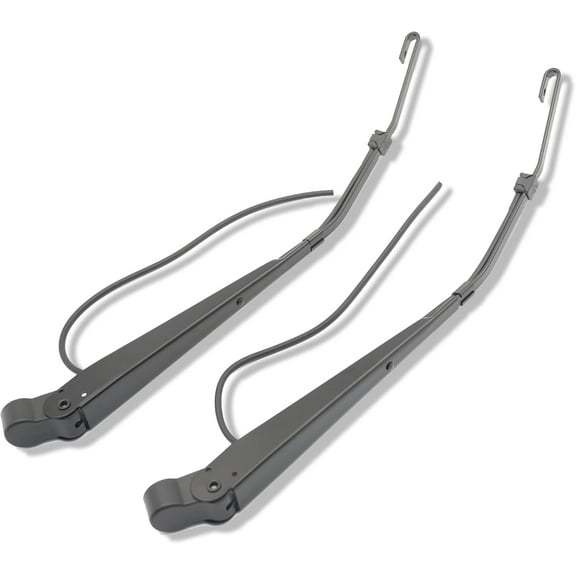 1 Pair Front Windshield Wiper Arm Kit Fits Compatible with Peterbilt 379 1990-2007 Replace OE 602511 R236002 Left and Right