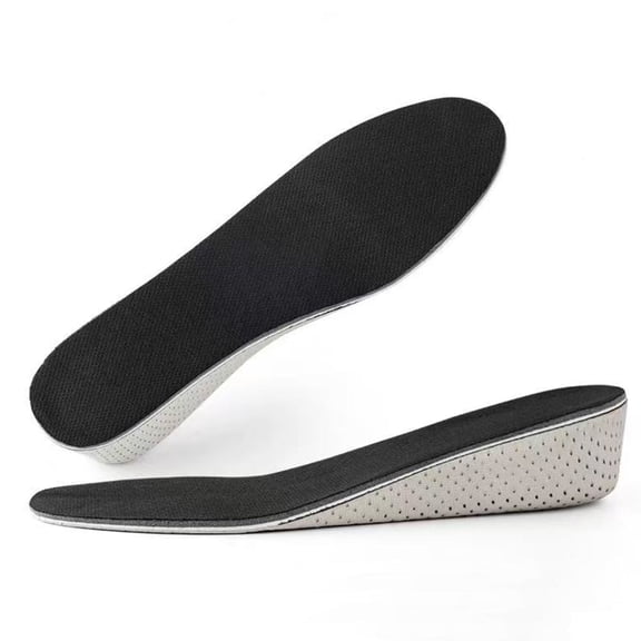 1 Pair Full Length Height Boost Shoe Inserts, 1.57 Inch Invisible Comfort Shoe Lift Insoles for Men Women Daily Wear