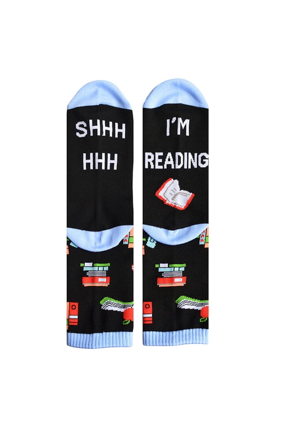 1 Pair Funny Sock Novelty Pattern Cotton Socks Colourful Casual Socks Gifts Men Women High Ankle Socks Bicycles Socks