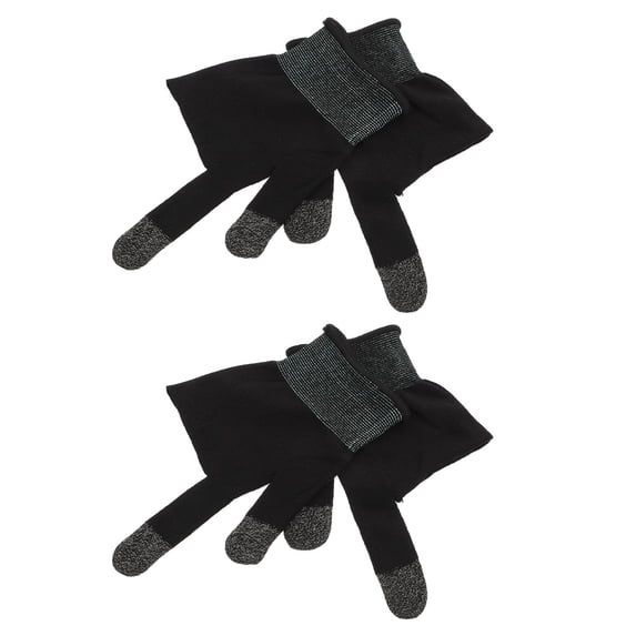 1 Pair Gaming Gloves for Sweaty Hands Mobile Phone Gaming Gloves Sweat Resistant Finger Covers