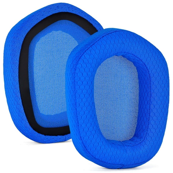 1 Pair Gaming Headphones Soft Ear Pads Mesh + Memory Foam Cushion Cover For Logitech (G335 )
