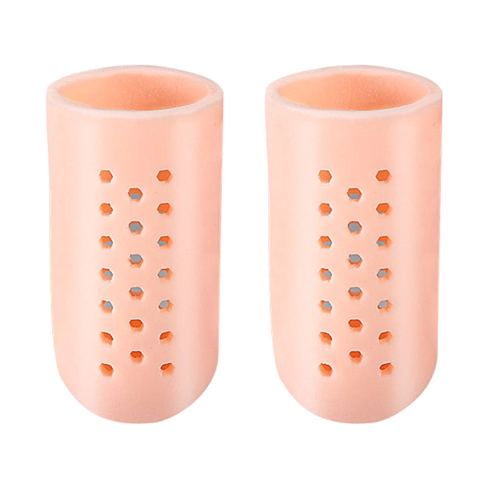 1 Pair Gel Toe Cap Rubber Toe Protector Toe Guards for Feet Protect Toe