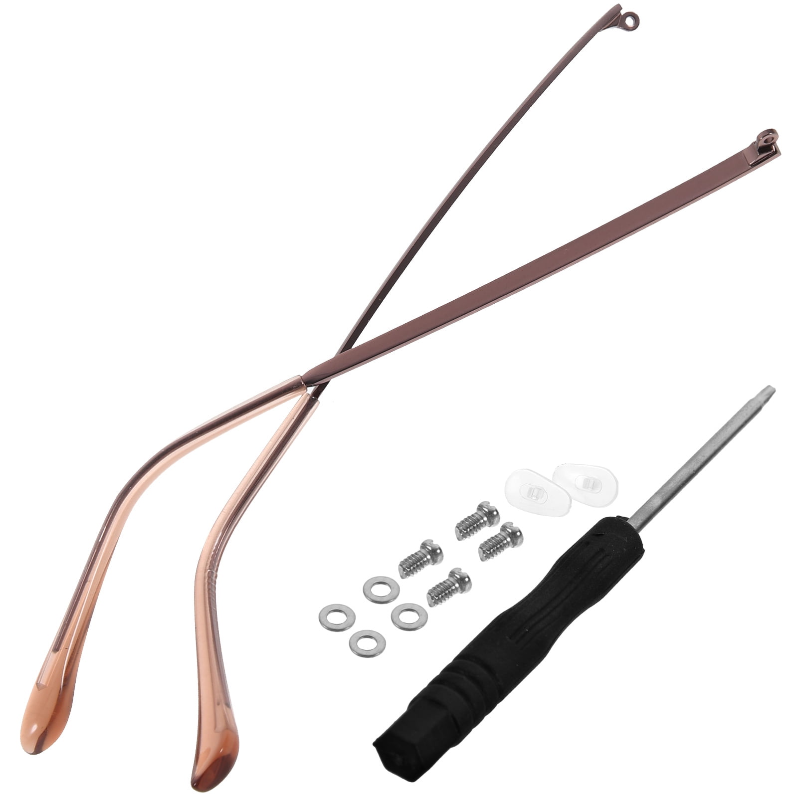 1 Pair Glasses Arm Replacement Universal Metal Glasses Arm Glasses