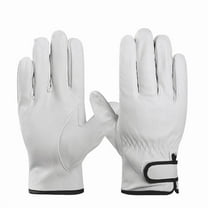 Paknada Goat Skin Leather Work Gloves – Durable Soft Grip, Large, Heavy Duty Hand Protection for Construction & Outdoor Use