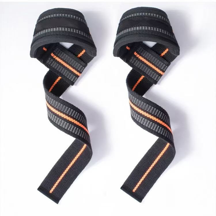 (1 Pair) Grip Lifting Straps for Weightlifting and Strength ,   and Padded Wrist Wraps, Gym Deadlift for Men & Women