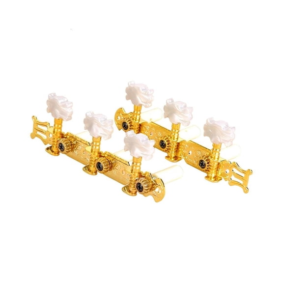 1 Pair Guitar Tuning Machines Metal Texture Suitable for Professional Musicians