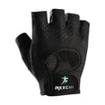 thumbnail image 1 of 1 Pair Gym Fitness Half Finger Gloves Breathable Mesh Power Weight Lifting Women Men Workout Bodybuilding Hand Protector Black XL, 1 of 6
